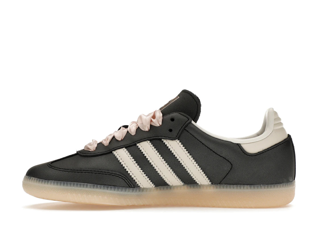 adidas Samba OG Black Pink Ribbon Laces (Women's)