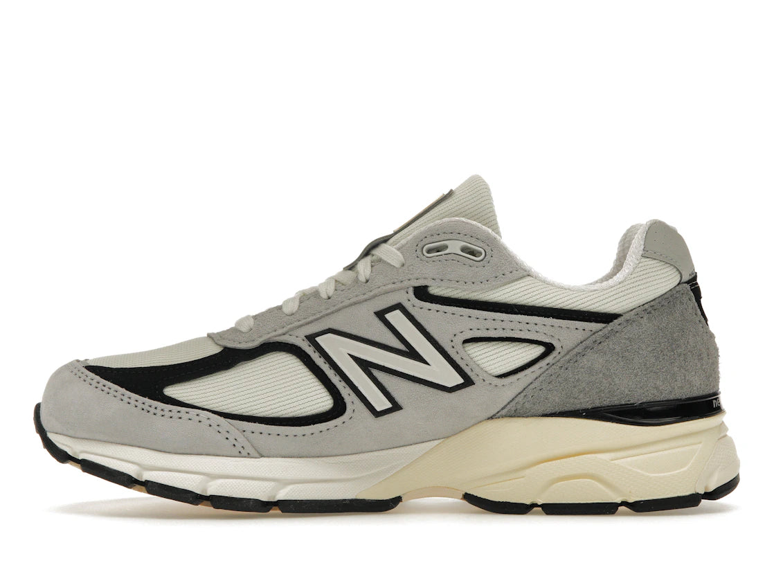 New Balance 990v4 MiUSA Teddy Santis Grey Black Cream