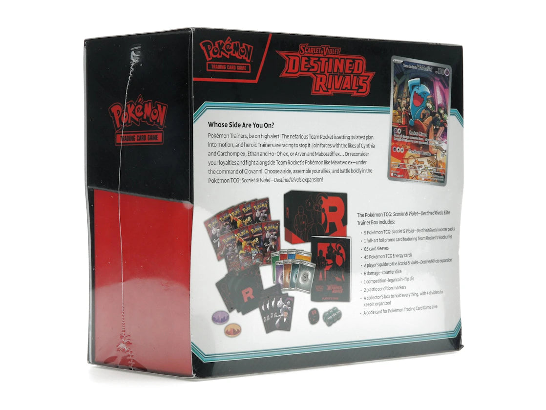 2025 Pokémon Scarlet & Violet Destined Rivals Elite Trainer Box