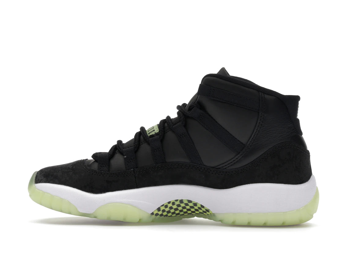 Jordan 11 Retro Black Barely Volt (GS)