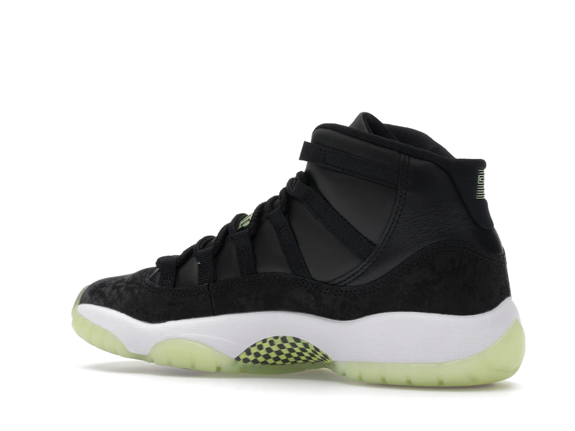 Jordan 11 Retro Black Barely Volt (GS)