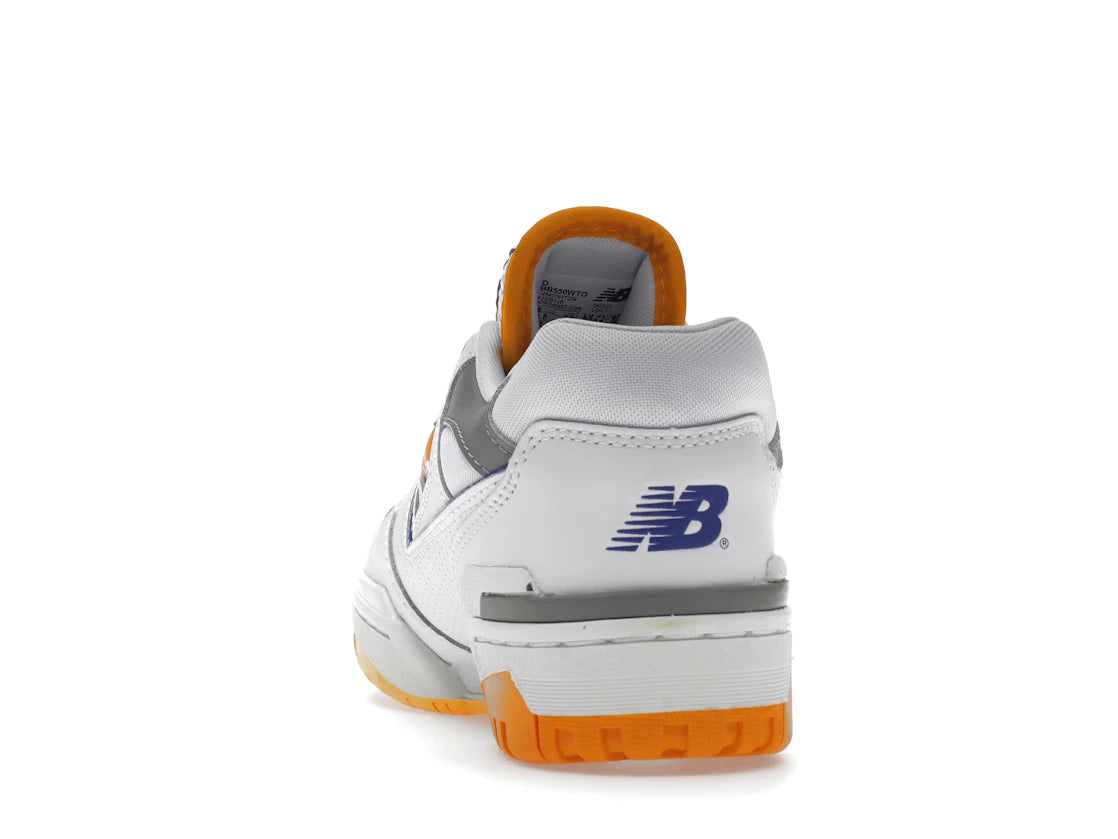 New Balance 550 White Vibrant Orange