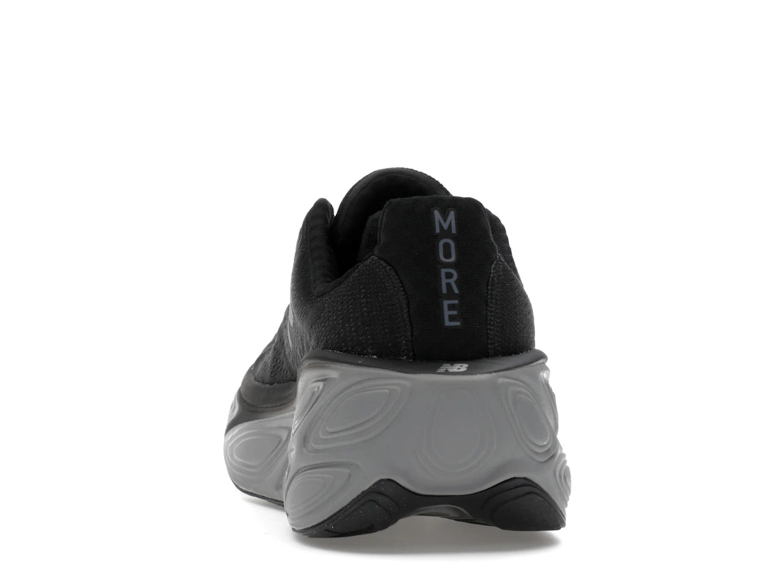 New Balance Fresh Foam X More v5 Schwarz Leinen Silber Metallic