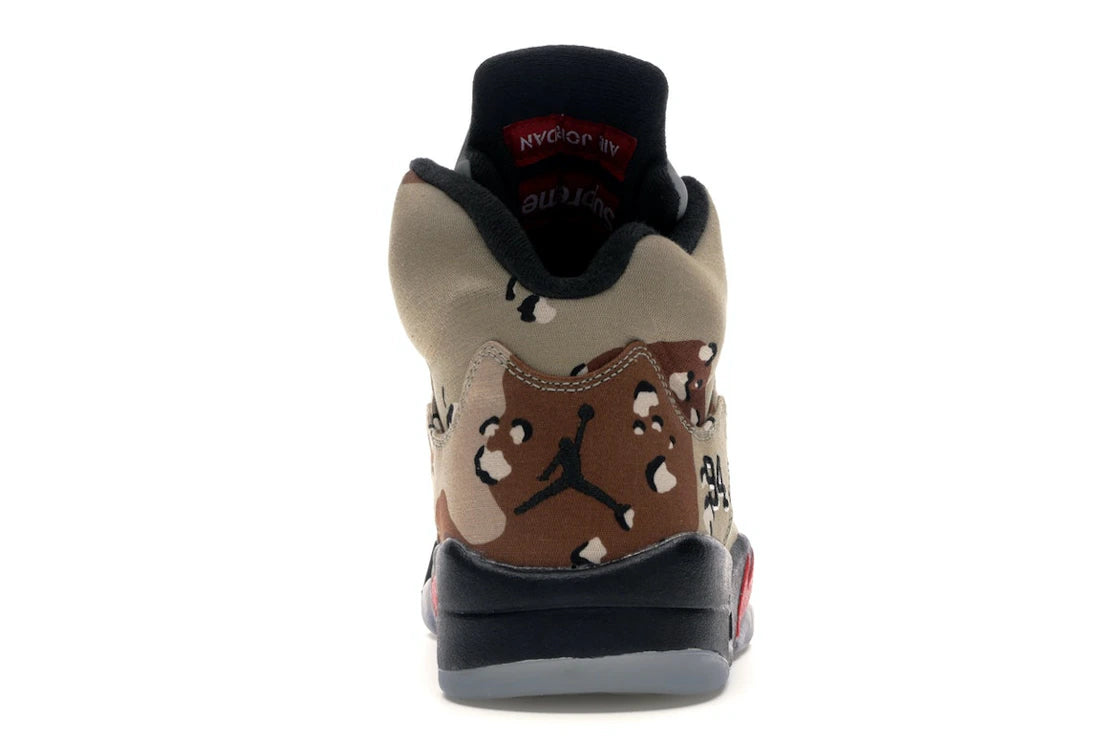 Jordan 5 Retro Supreme Desert Camo
