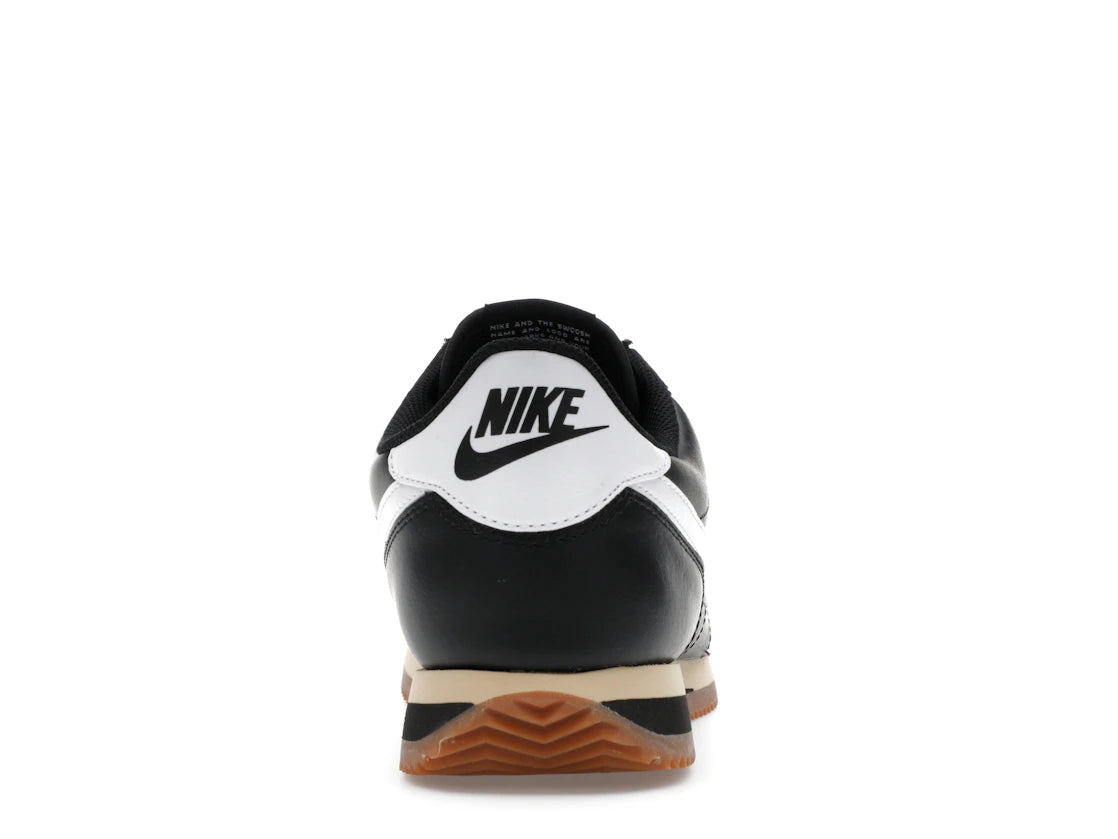 Nike Cortez Schwarz/Gummi Mittelbraun/Sesamweiß