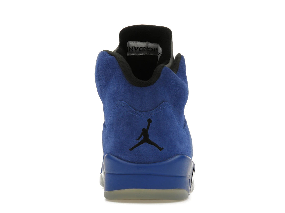 Jordan 5 Retro Blaues Wildleder