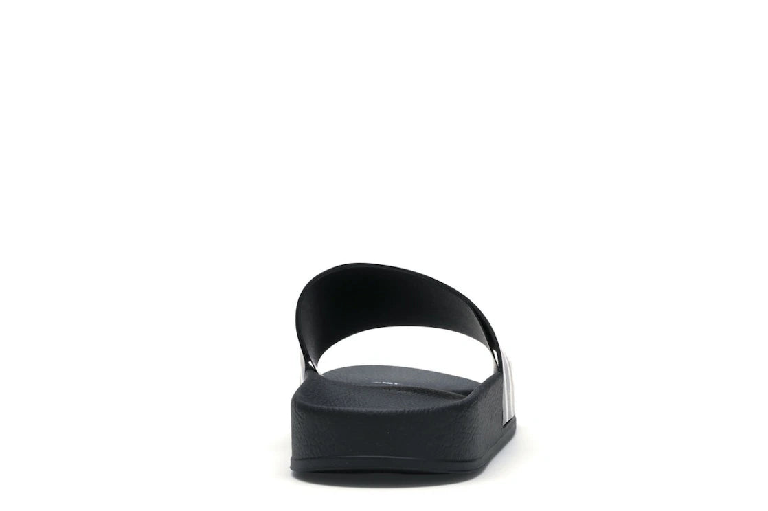 OFF-WHITE Spray Stripes Slider Schwarz Weiß FW19