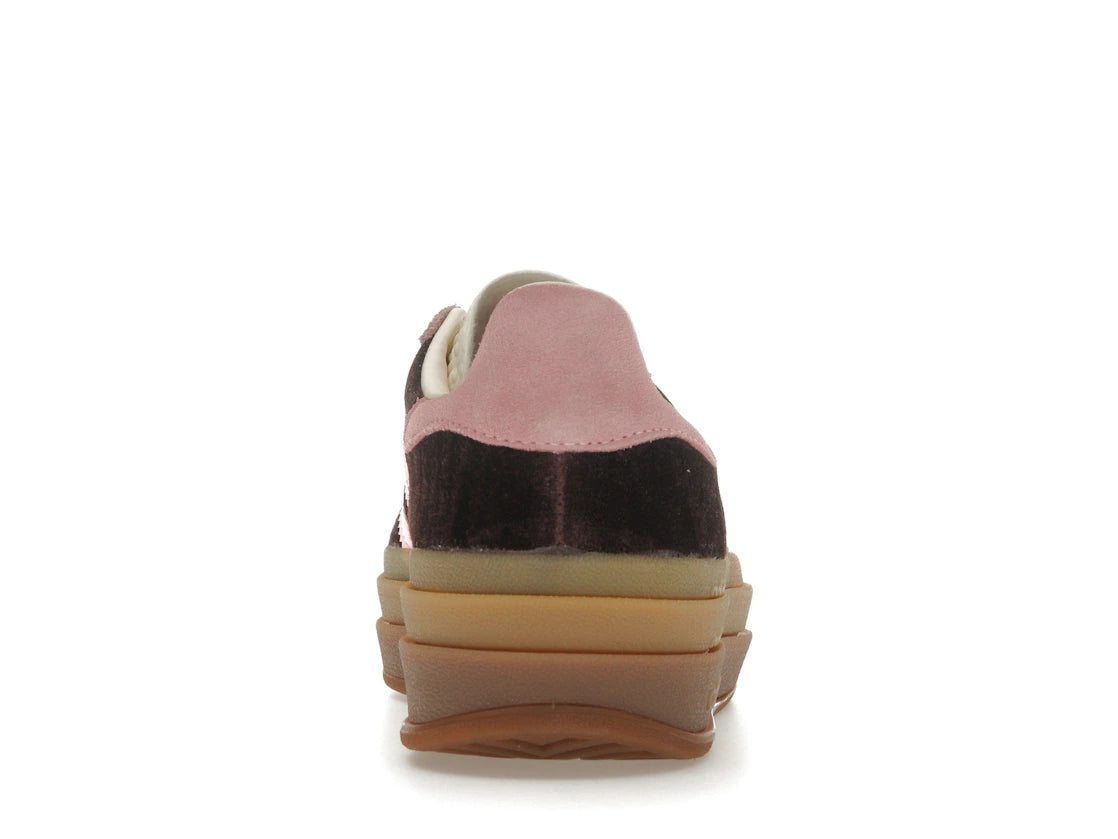 adidas Gazelle Bold Shadow Brown Warm Clay Glow Pink (Damen)