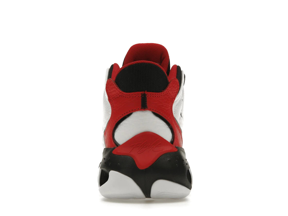 Jordan Max Aura 4 Weiß Schwarz Universitätsrot