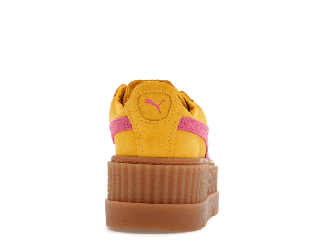 Puma Cleated Creeper Rihanna Fenty Suede Lemon (Damen)