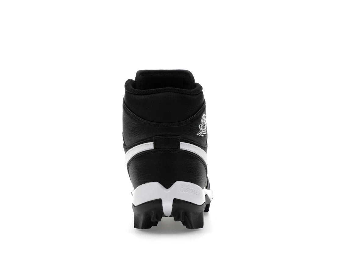 Jordan 1 Mid Cleat Schwarz Weiß (GS)