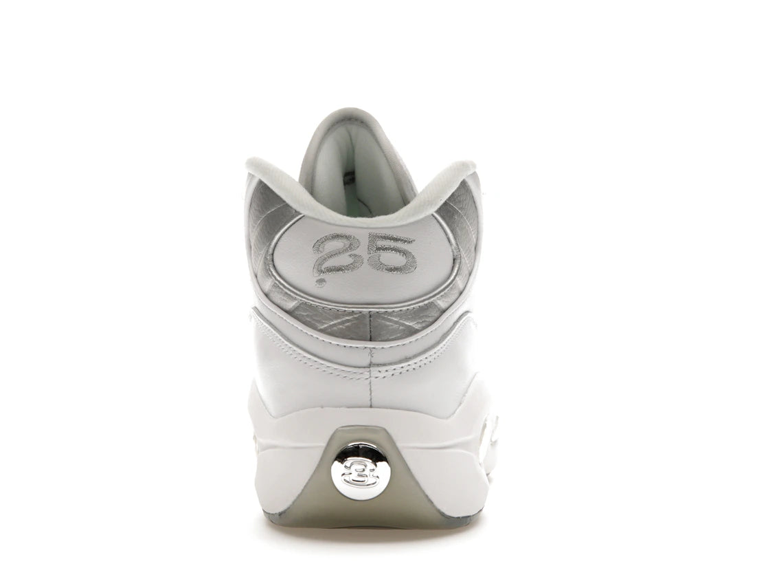 Reebok Question Mid 25th Anniversary Silver Toe
