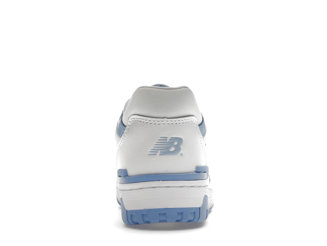 New Balance 550 Weiß Blau Haze Regenwolke