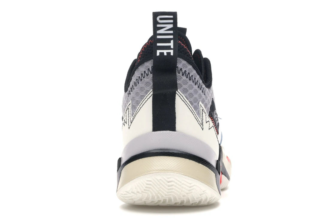 Jordan Why Not Zer0.3 Weiß Hellrot Schwarz
