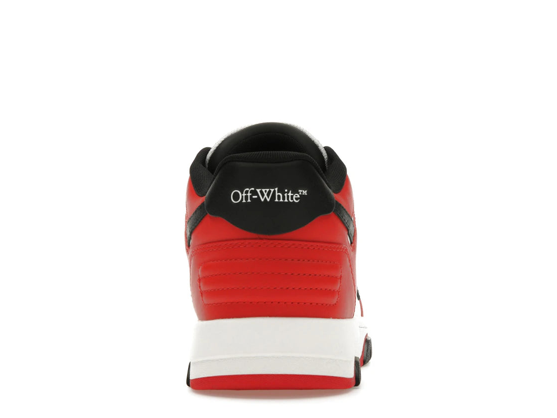OFF-WHITE Out Of Office OOO Low Tops Rot Schwarz (2024)