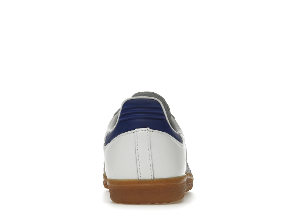 adidas Samba Leather Cloud White Lucid Blue