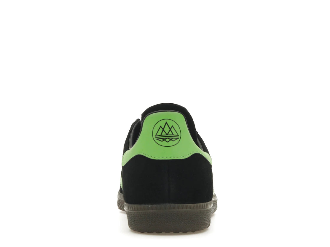 adidas Samba Deco SPZL Schwarz Lucid Lime