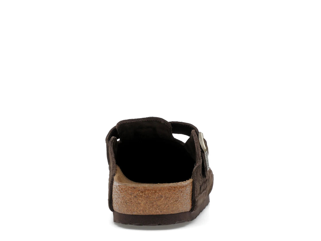 Birkenstock Boston Geflochtenes Wildleder Kith Mocca