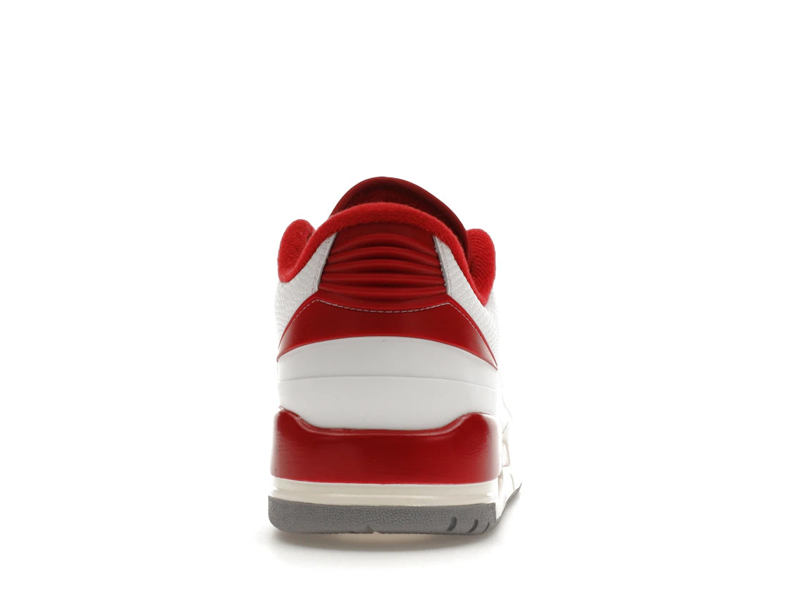 Jordan 2/3 White Varsity Red
