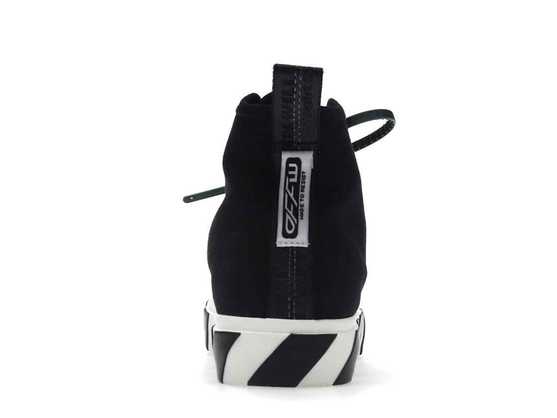 OFF-WHITE Vulc Mid Canvas Schwarz Weiß
