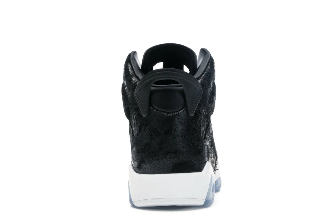 Jordan 6 Retro Heiress Black Suede (GS)