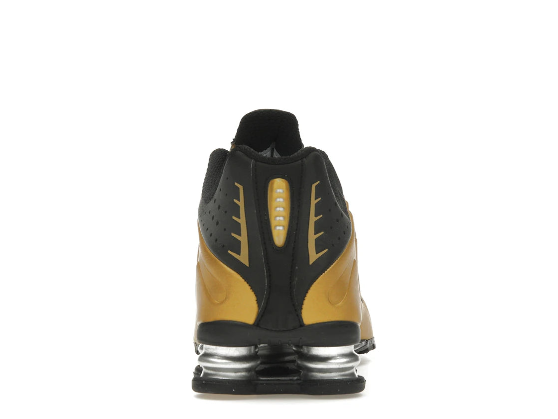 Nike Shox R4 Schwarz Metallic Gold (Damen)