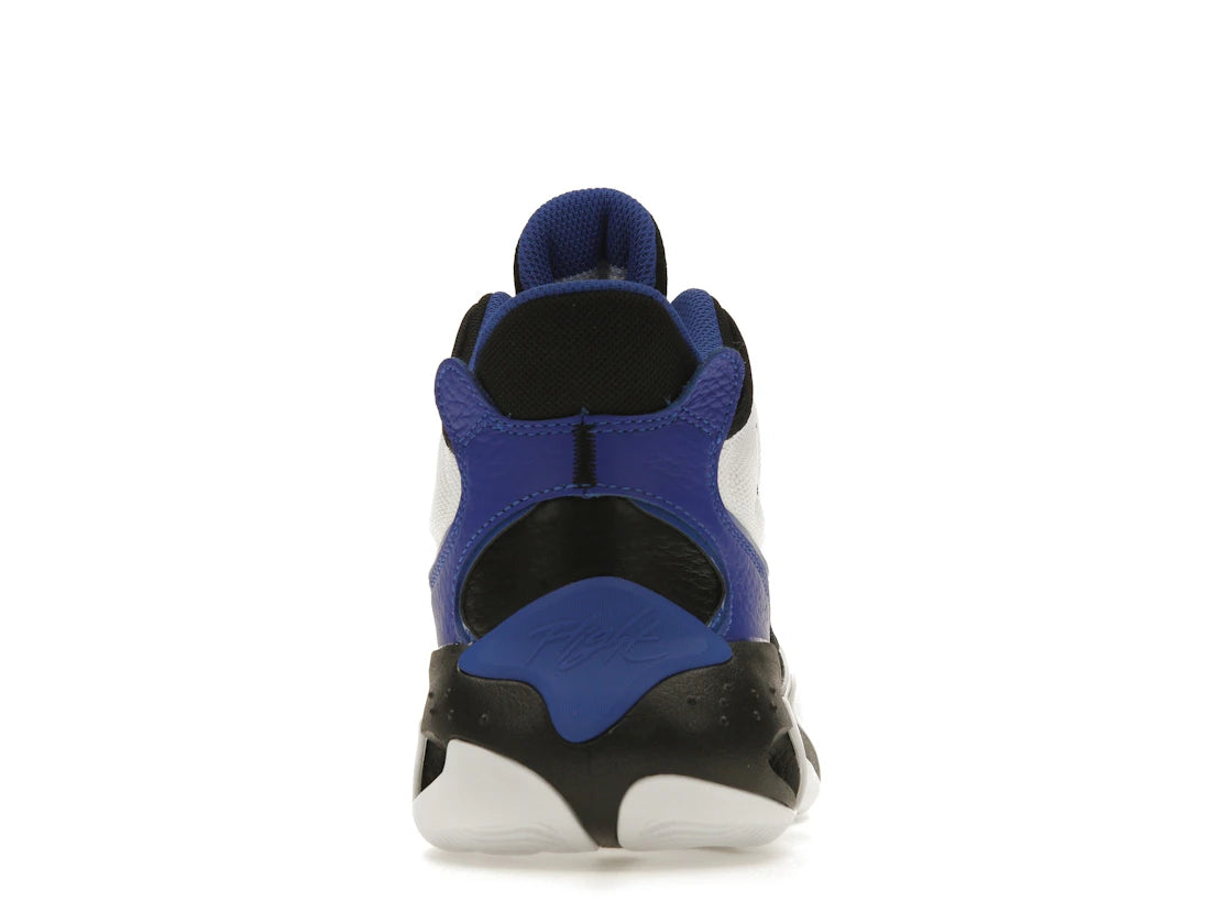 Jordan Max Aura 4 Weiß Schwarz Hyper Royal