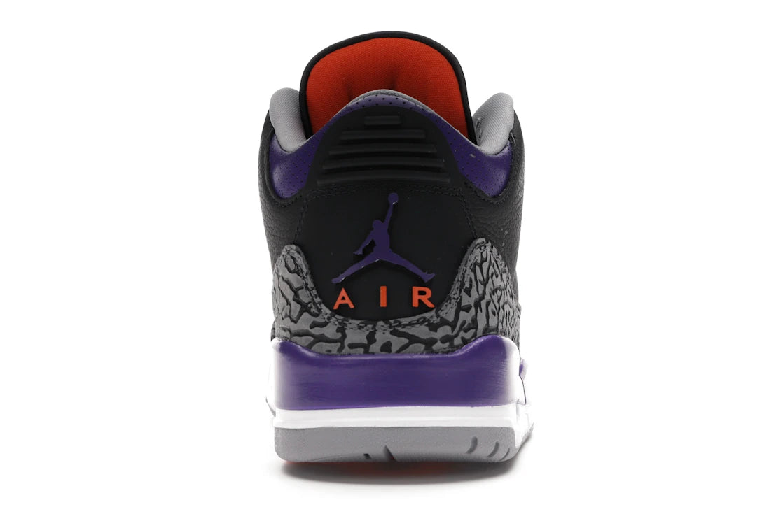 Jordan 3 Retro Schwarz Court Lila