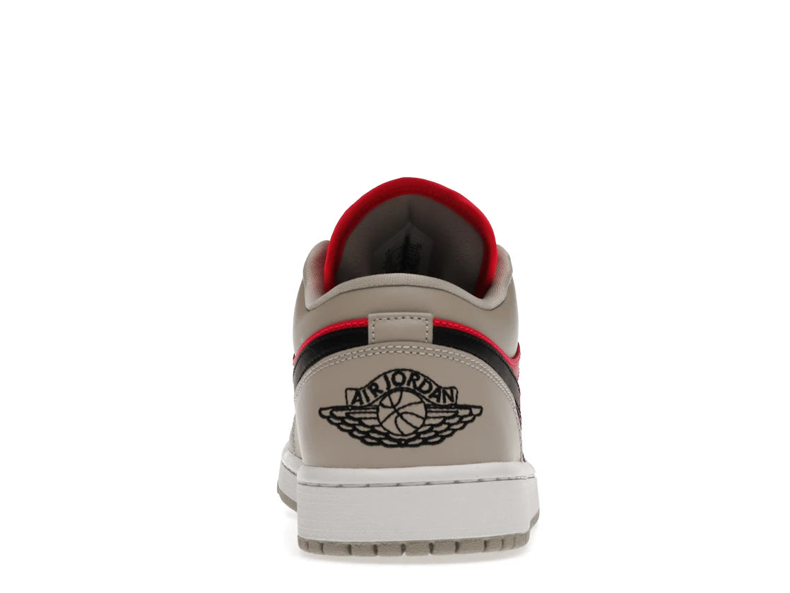 Jordan 1 Retro Low Light Iron Ore Siren Red (Women's)