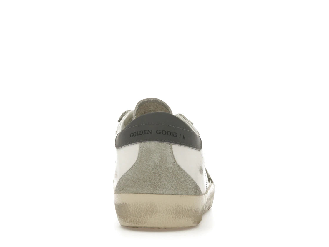 Golden Goose Super-Star Weiß Grau
