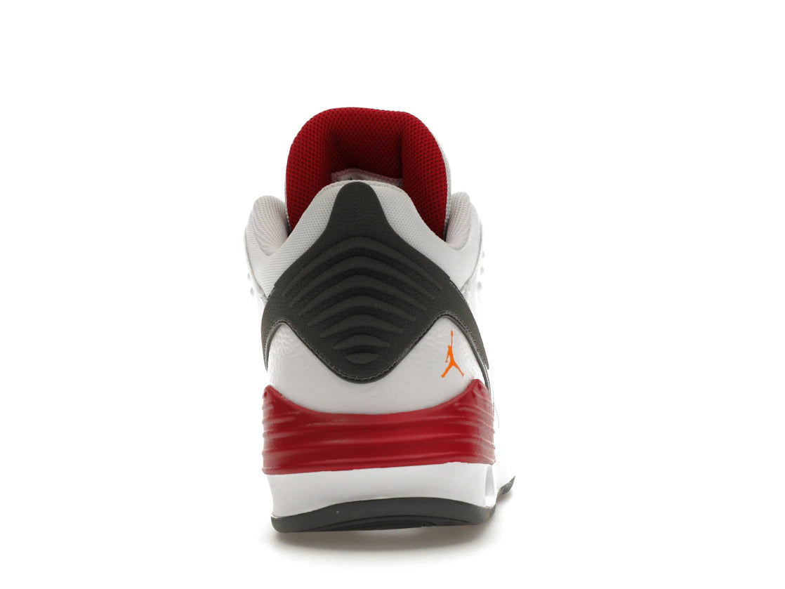 Jordan Max Aura 5 Weiß Kardinalrot