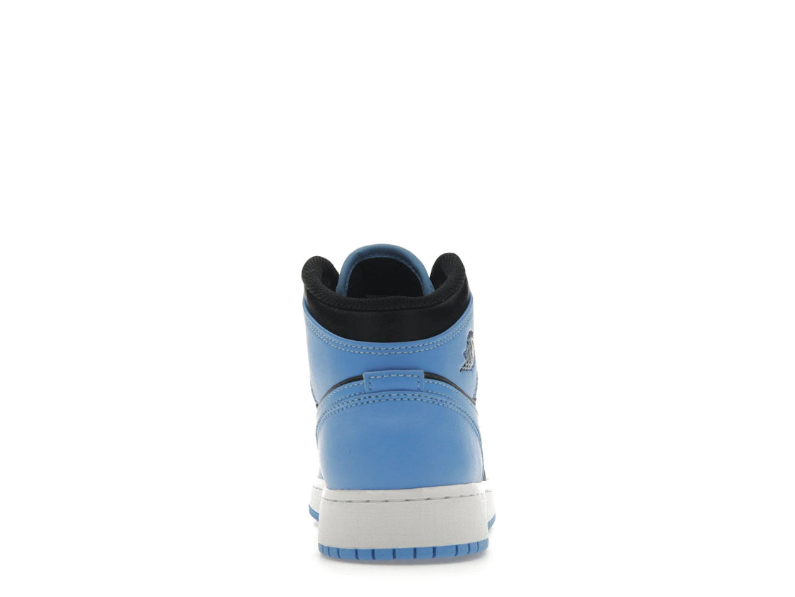 Jordan 1 Mid University Blue Black (GS)
