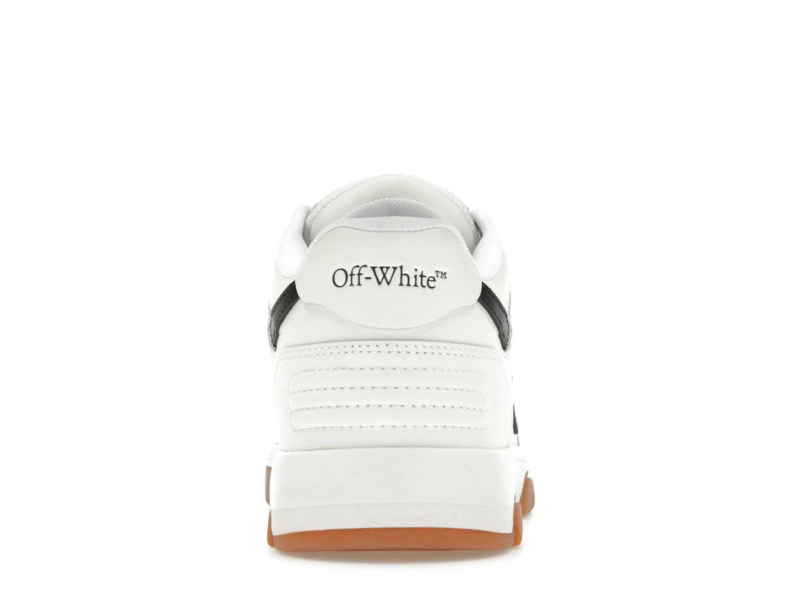 OFF-WHITE Out Of Office OOO Low Tops Weiß Schwarz Gummi