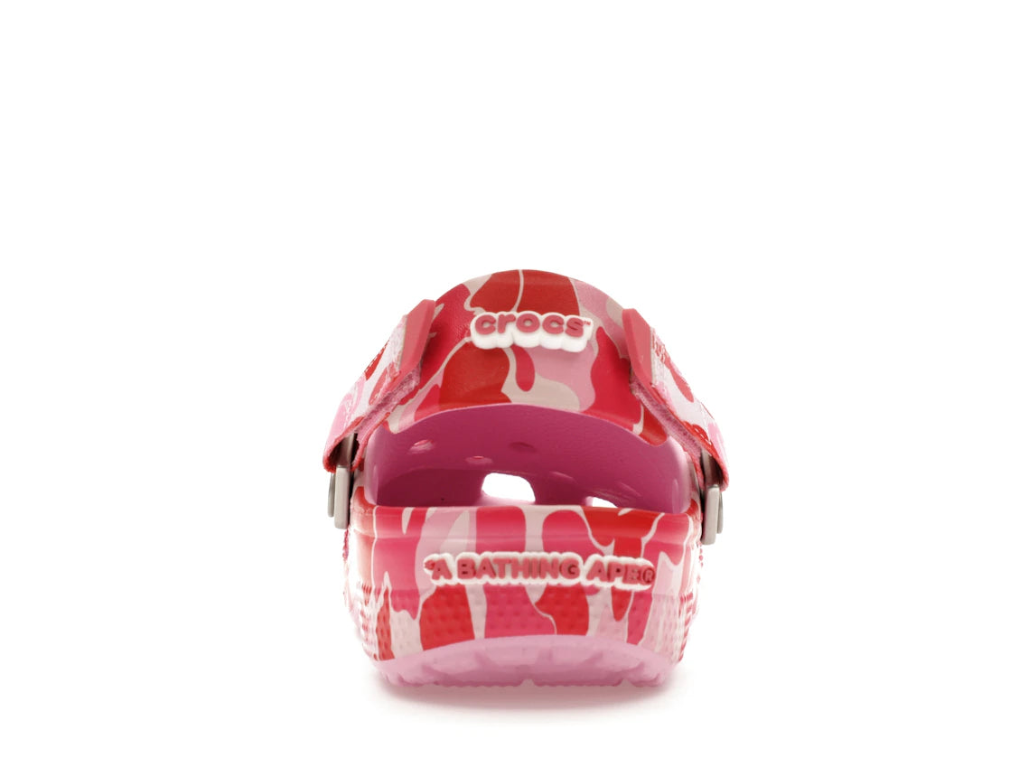 Crocs Classic Clog A Bathing Ape ABC Camo Pink (Kinder)