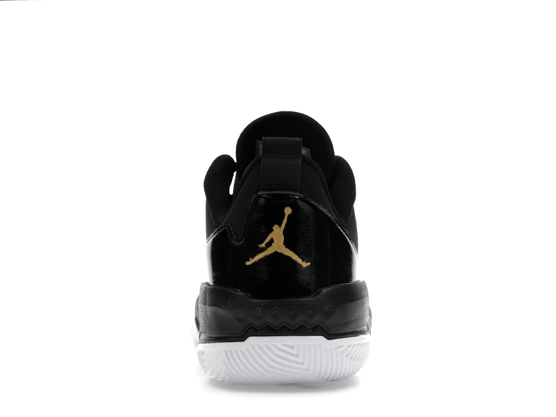 Jordan One Take 4 Schwarz Weiß Metallic Gold