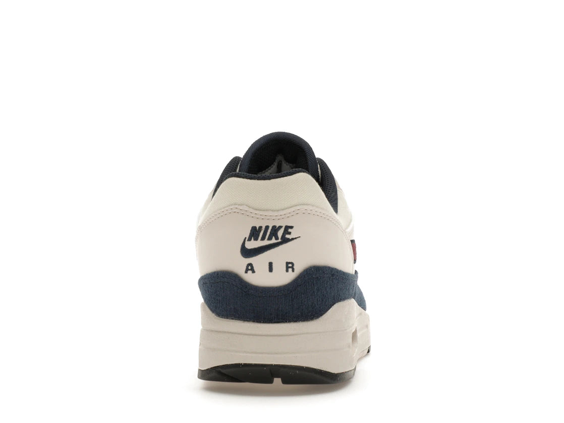 Nike Air Max 1 Coconut Milk Burgundy Crush Navy