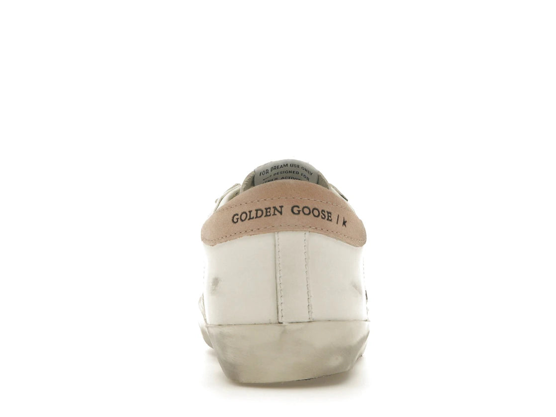 Golden Goose Super-Star Weiß Antikrosa (Damen)