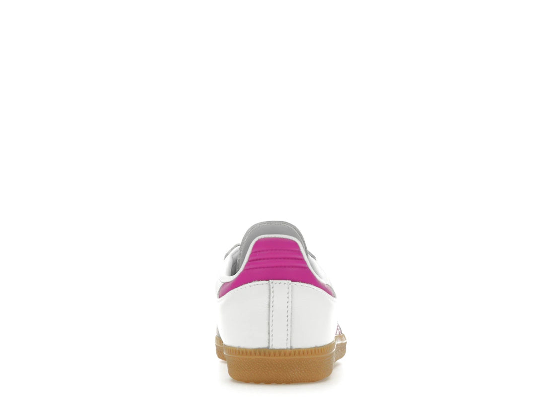 adidas Samba OG Schuhe Weiß Lila (Kinder)