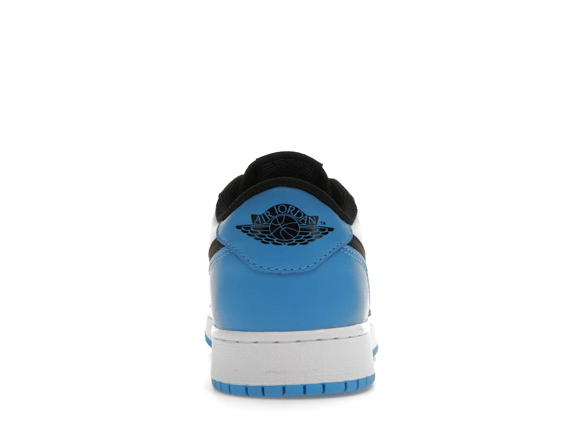 Jordan 1 Retro Low OG Black Dark Powder Blue (GS)