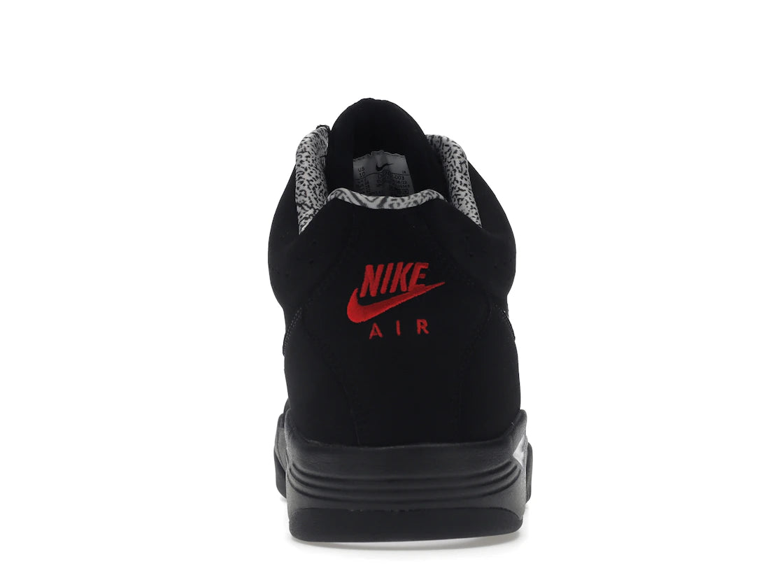 Nike Air Flight Lite II Mid Black White Varsity Red