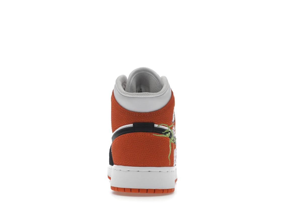 Jordan 1 Mid SE Basketball Blossom (GS)