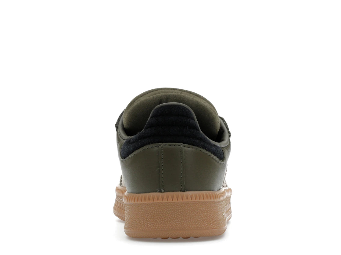 adidas Samba XLG Olive Strata Wonder Beige Gold Metallic