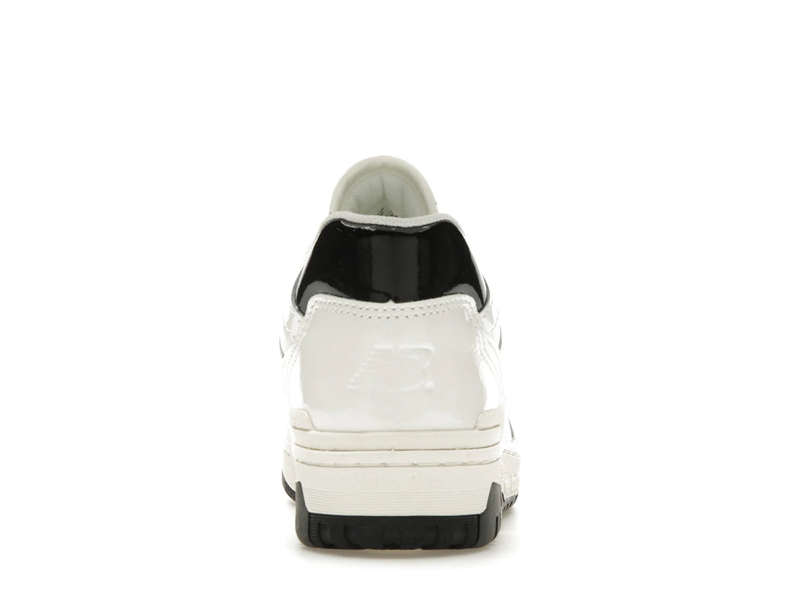 New Balance 550 Sea Salt Black Patent