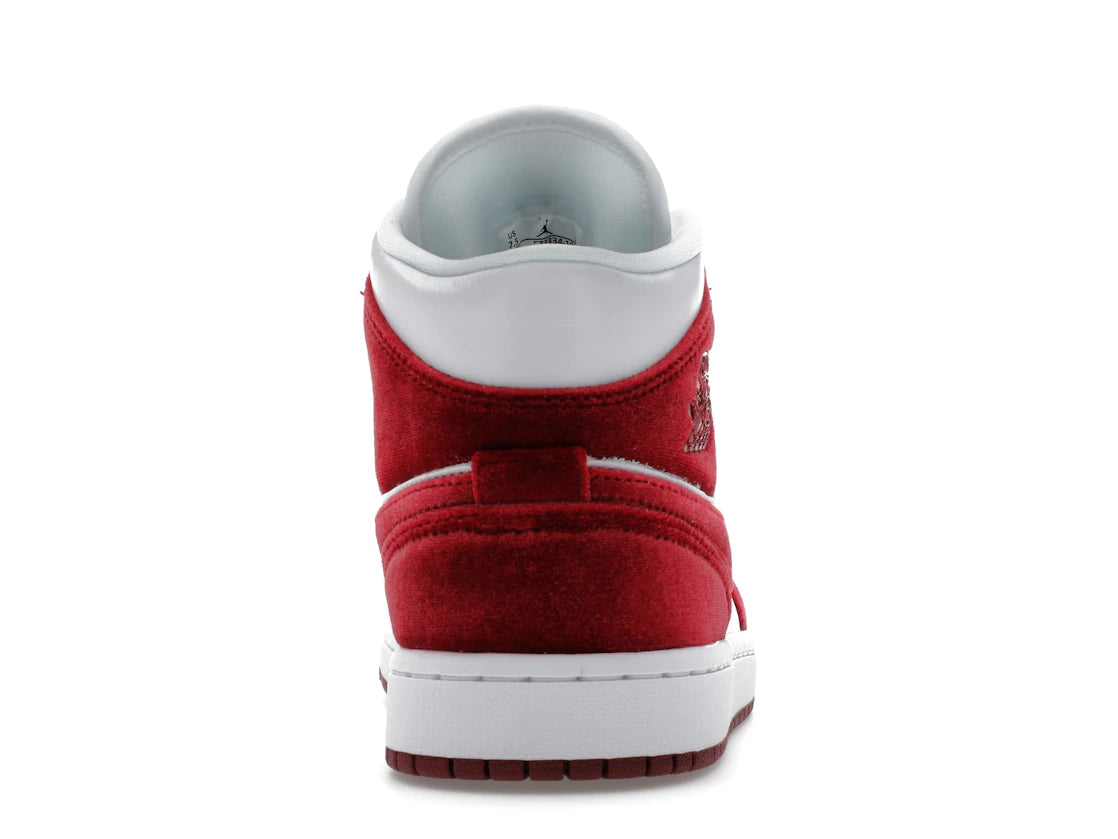 Jordan 1 Mid SE Red Velvet (Women's)