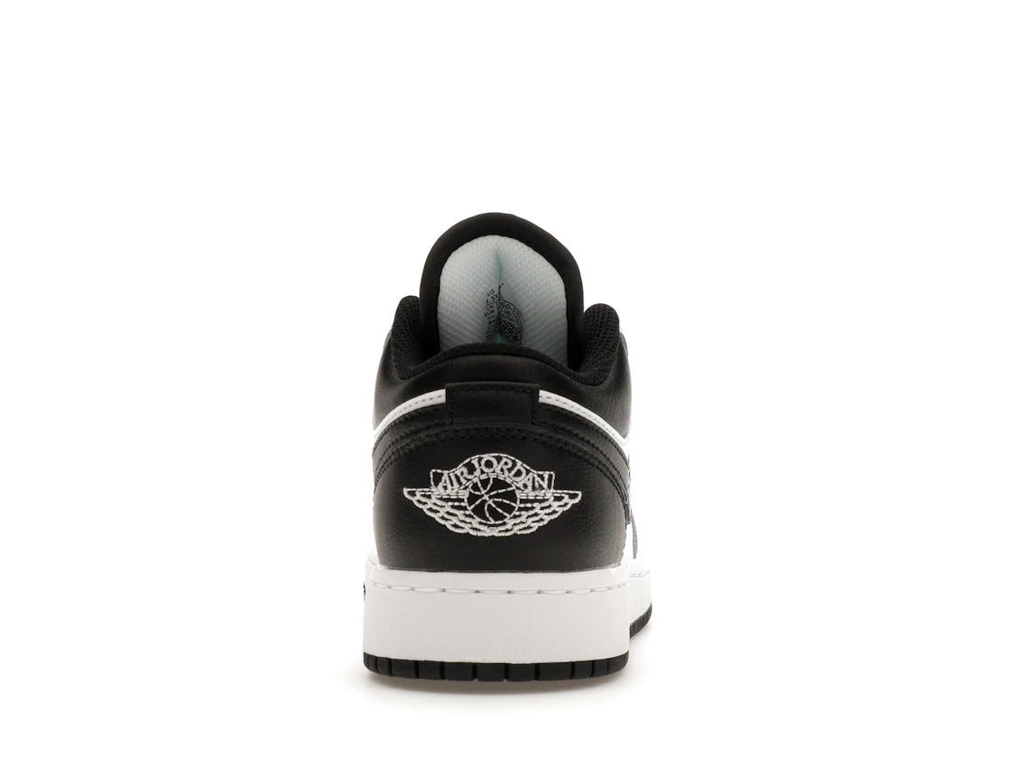 Jordan 1 Low Weiß Schwarz (GS)