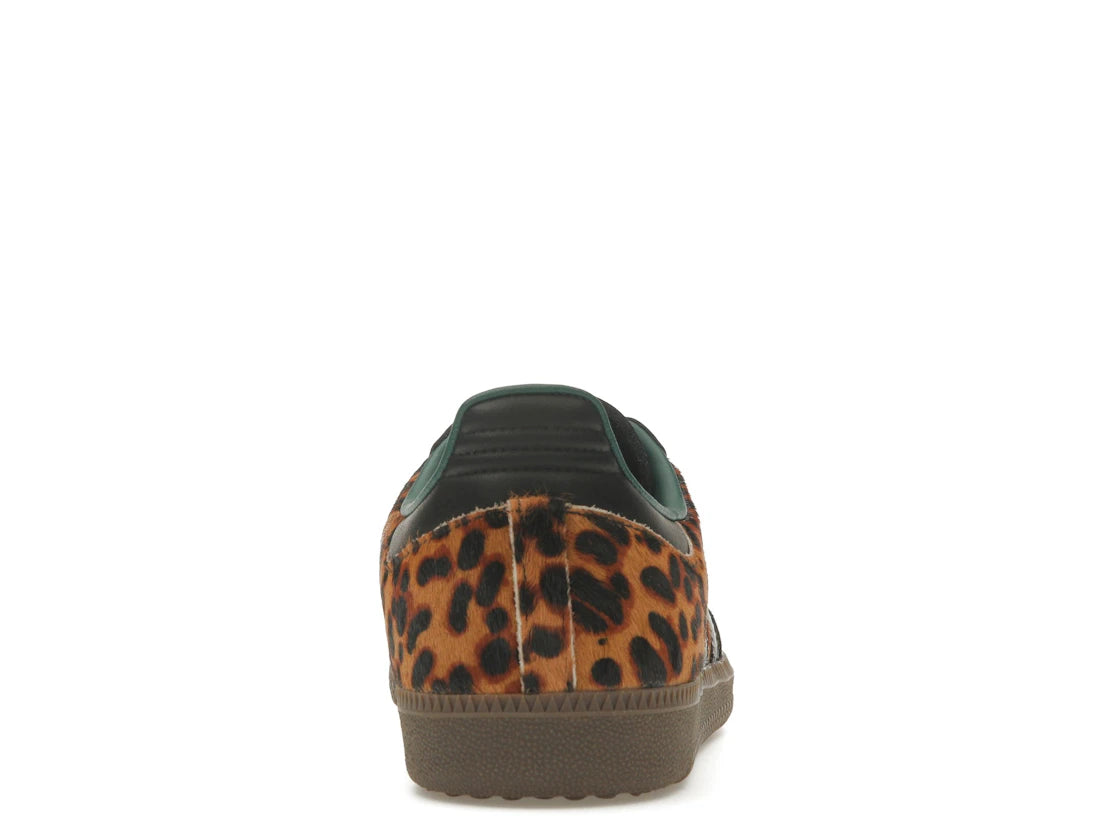 adidas Samba OG Schwarz Grün Leopard (Damen)