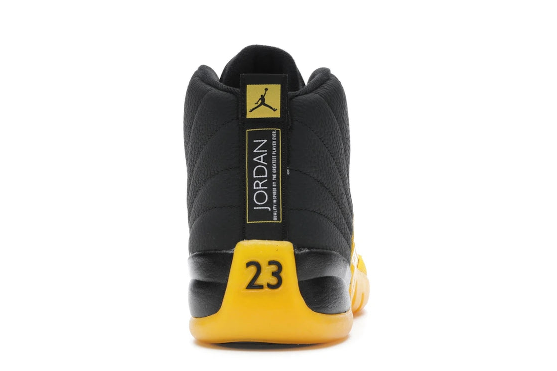Jordan 12 Retro Schwarz Universitätsgold