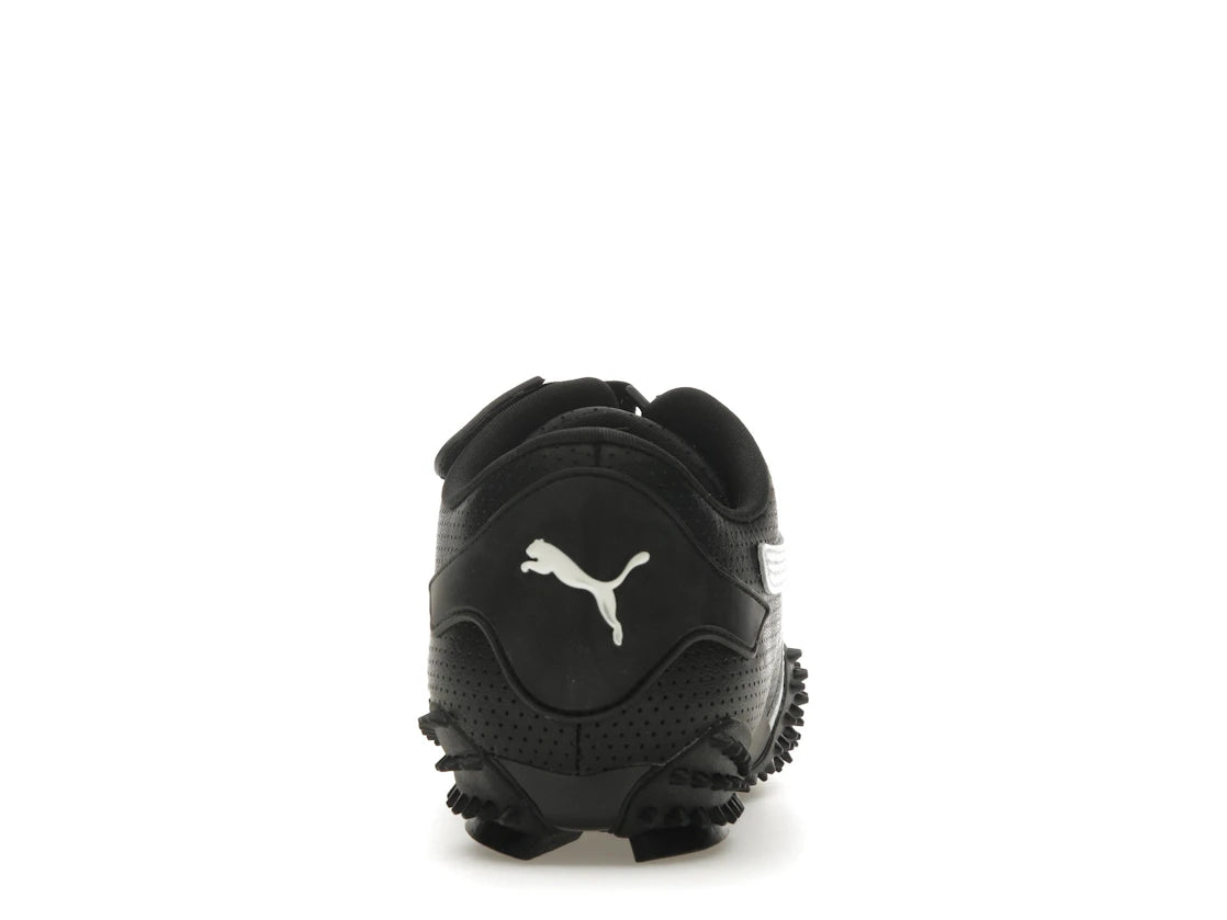 Puma Mostro Perforiertes Leder Schwarz Weiß