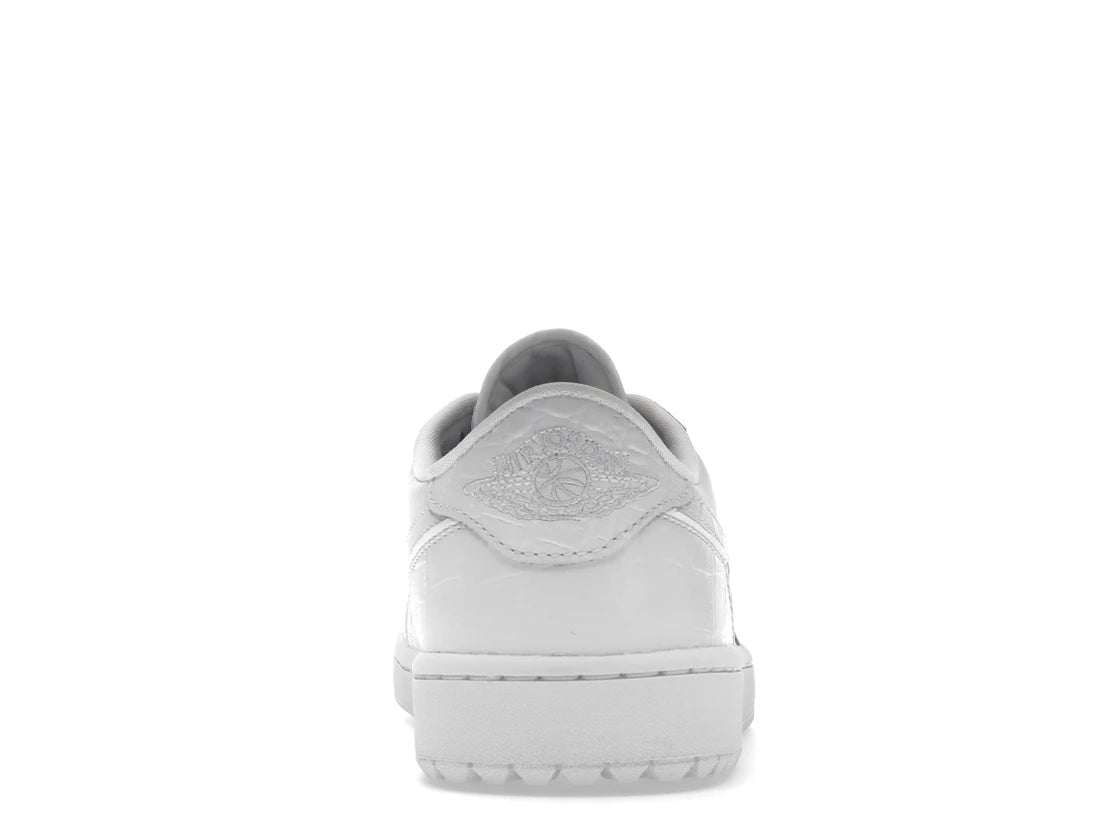 Jordan 1 Retro Low Golf White Croc