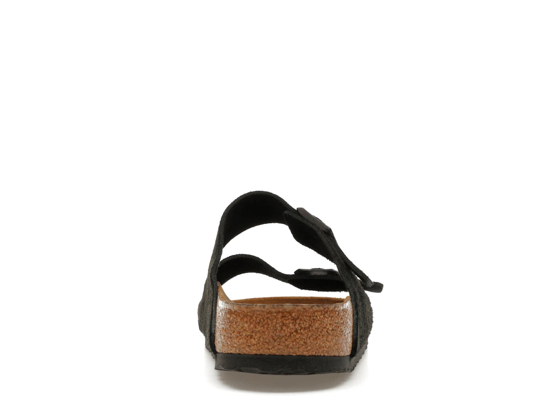 Birkenstock Arizona Soft Footbed Wildleder Schwarz